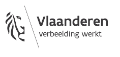 logo Vlaanderen verbeelding werkt