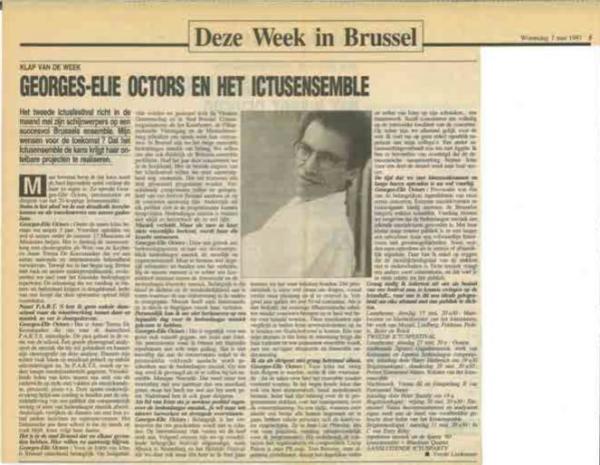 Krantenartikel