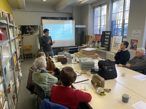 Workshop 'Erfgoed bewaren voor de toekomst' 07/11.